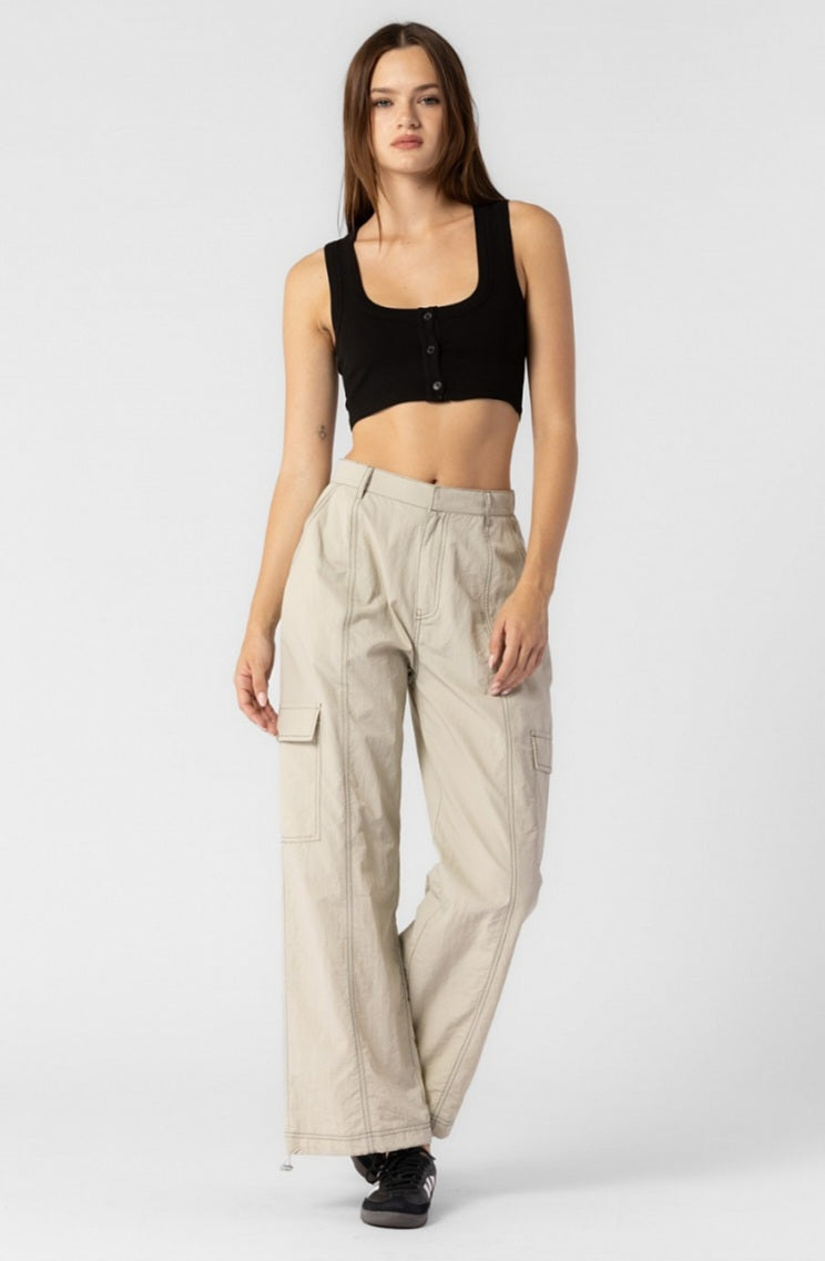 Grey Cotton Trouser For Women | Regular Fit | सादा /SAADAA